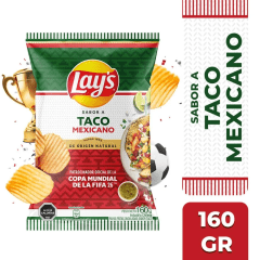 Lays Taco Mexicano 160 gr