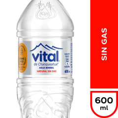 Agua Mineral Vital Sin Gas 600 ml
