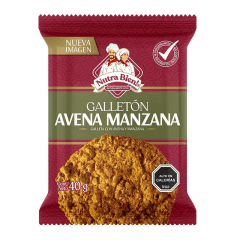 Galletón con Avena y Manzana 40 gr