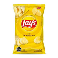 PAPAS FRITAS AMERICANAS LAYS SNACKS 140 Grs