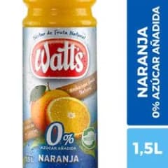 Nectar Watts Naranja Sin Azucar 1.5 L