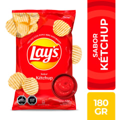 Papas Fritas Sabor Ketchup 180gr