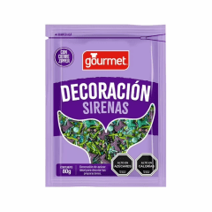 Decoración Sirenas 80 gr