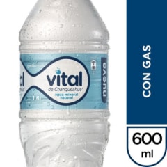 Agua Mineral Vital Gasificada 600 ml