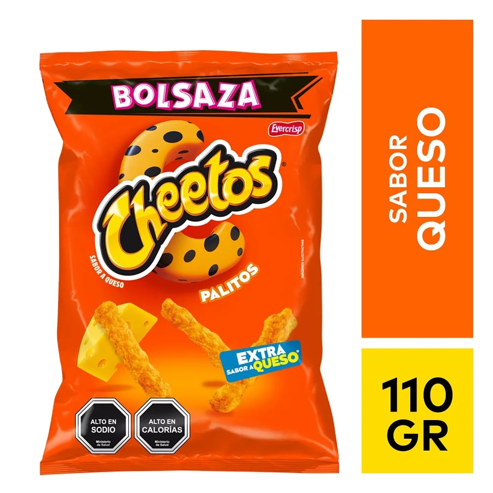 Cheetos Palitos Bolsaza 110G1