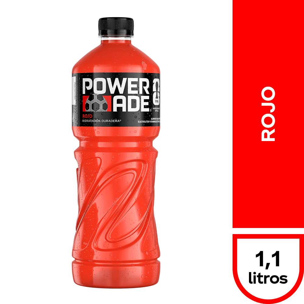Powerade Rojo 1.1 Lt2