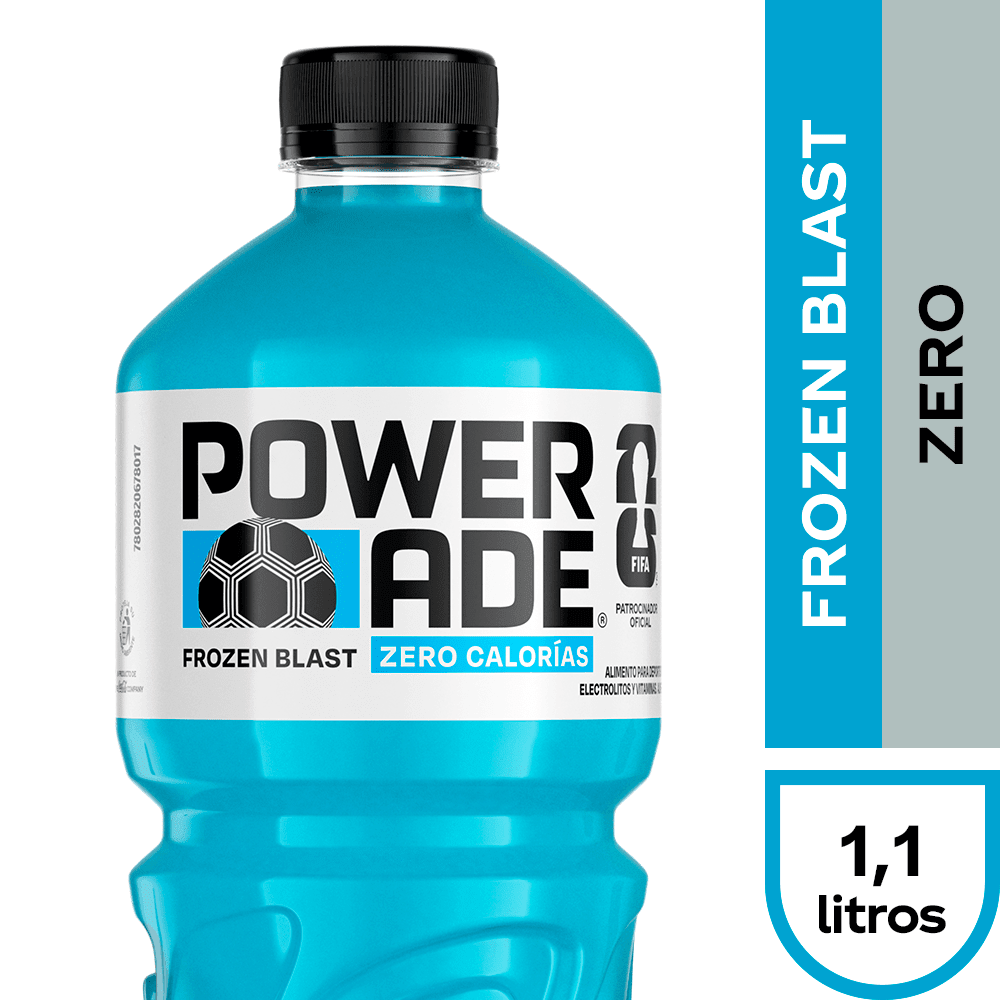 Powerade Zero Frozen Blast 1,1 Lt1
