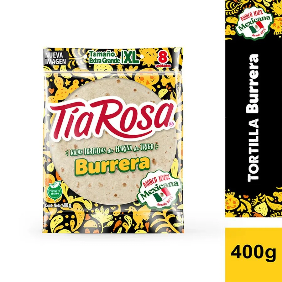 Tortillas Burrera Tía Rosa 8 un1