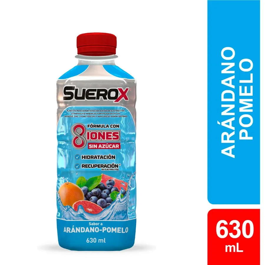 Bebida Isotónica Suerox Tropical Blue 630 ml1