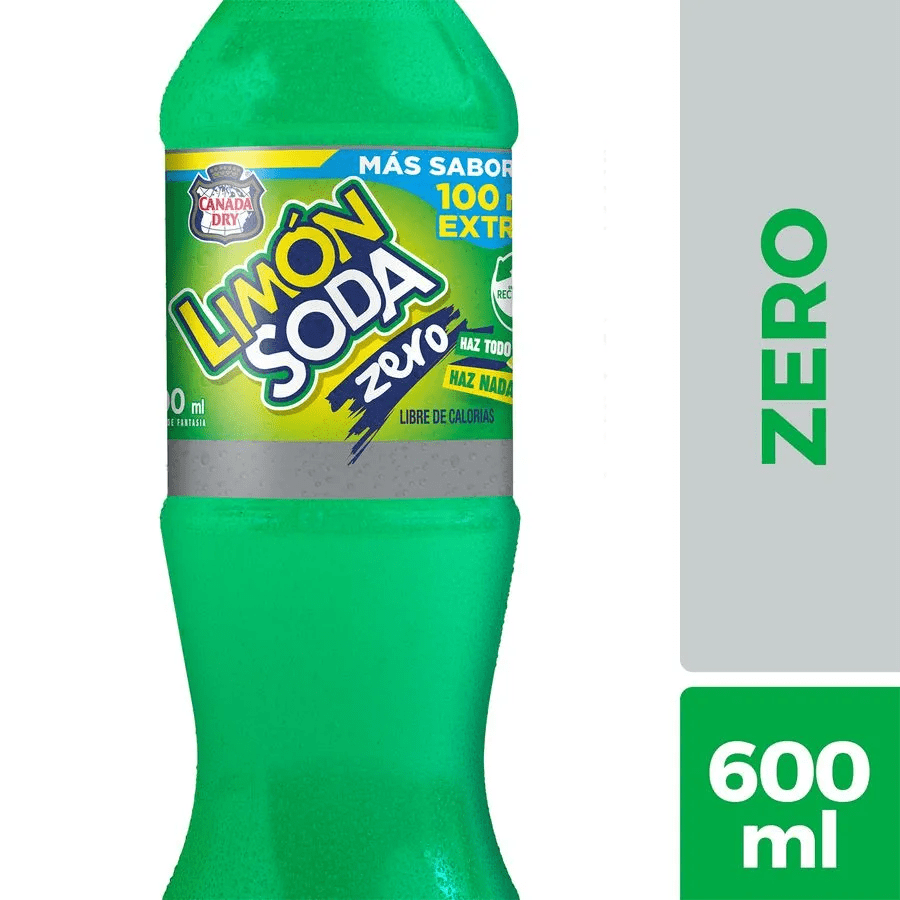 Limón Soda Zero 600 ml1