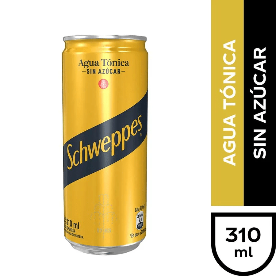 Agua Tónica Schweppes Sin Azúcar 310 ml1