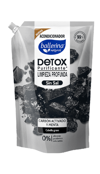 Acondicionador Detox Purificante Carbón Activado y Menta1