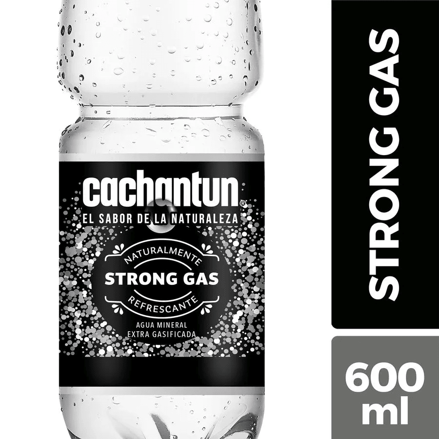 Agua Mineral Cachantun Strong con Gas 600 ml1