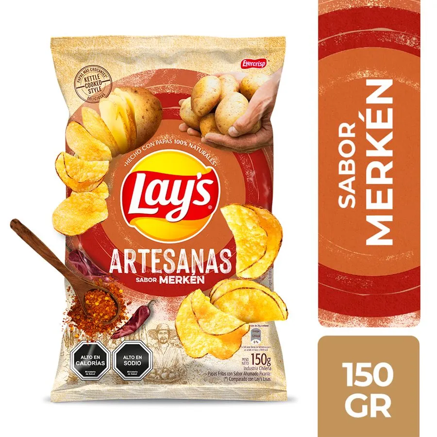 Papas Lays Sabor Merkén 150 gr1