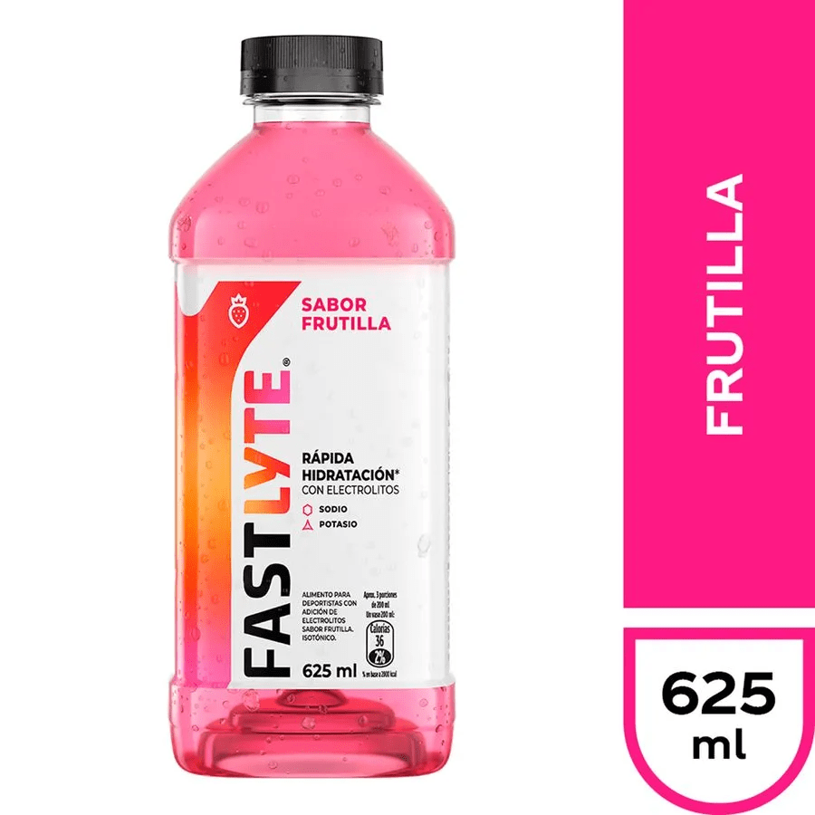 Bebida Fastlyte Sabor Frutilla 625 ml2