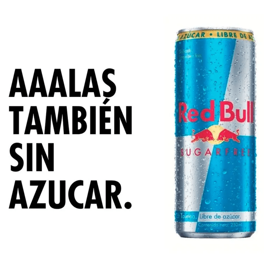 Red Bull Sin Azúcar 250 ml3