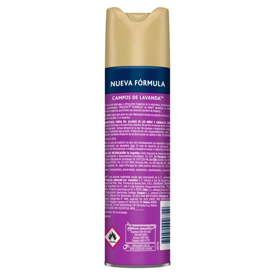 Desodorante Ambiental Glade Campos de Frescura 255 ml3