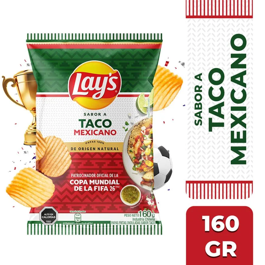 Lays Taco Mexicano 160 gr1