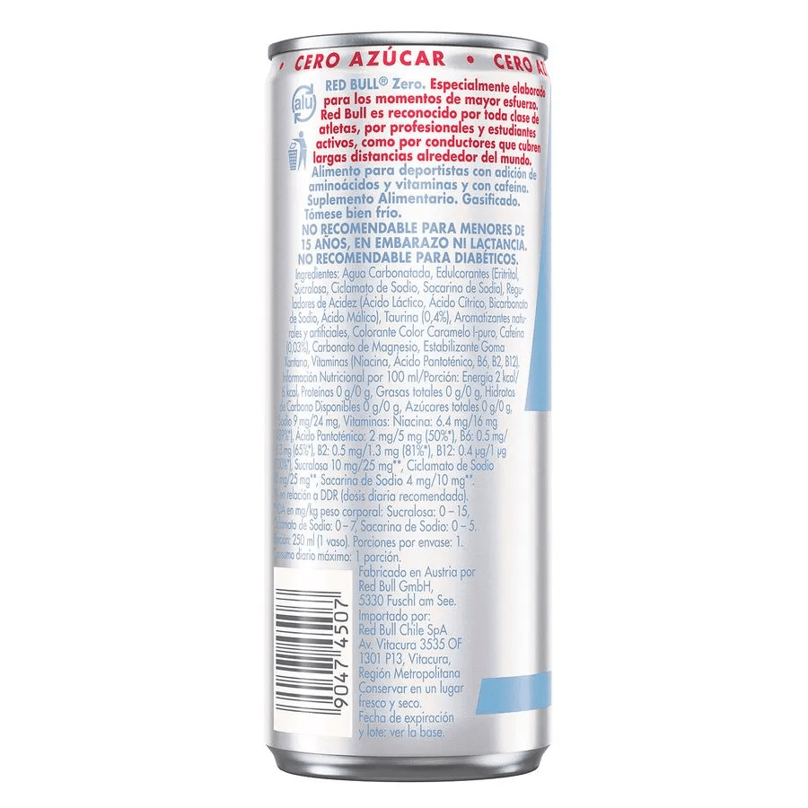 Red Bull Zero 250 ml2