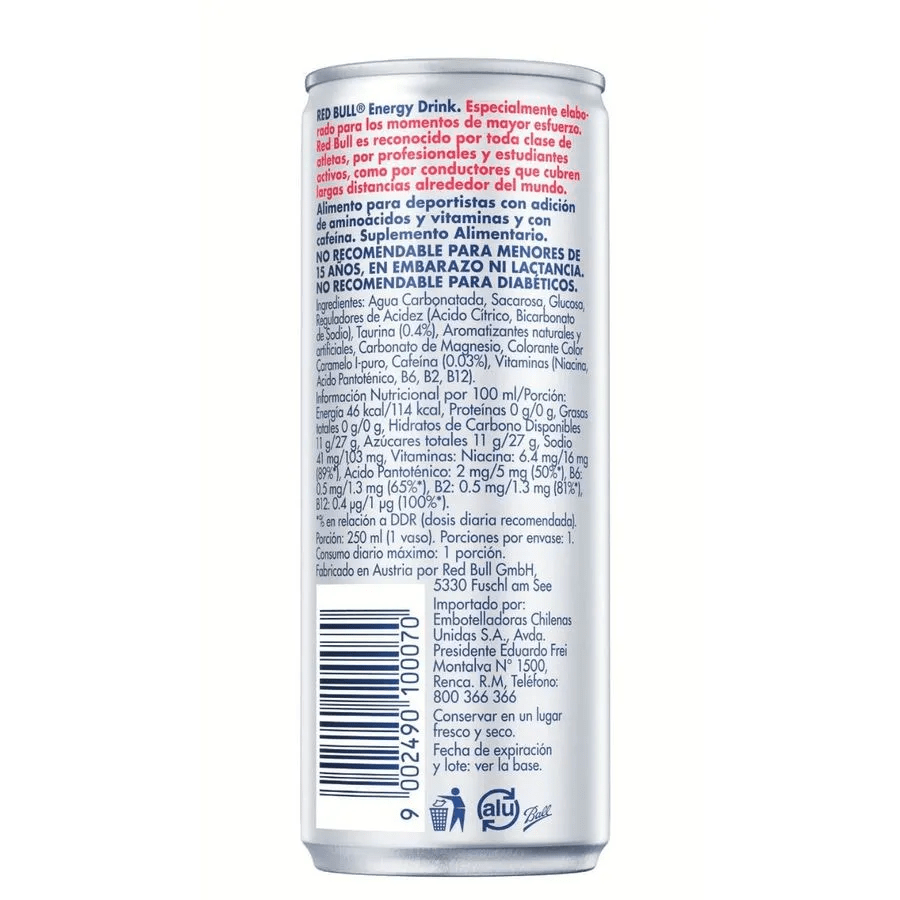Red Bull Energy Drink 250 ml2