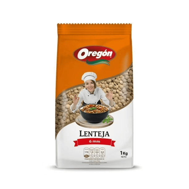 Lentejas 6 mm Oregón 1 kg1