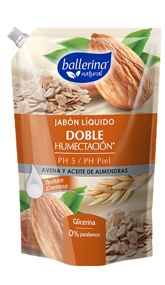 Jabón Líquido Avena y Aceite de Almendras 750 ml1
