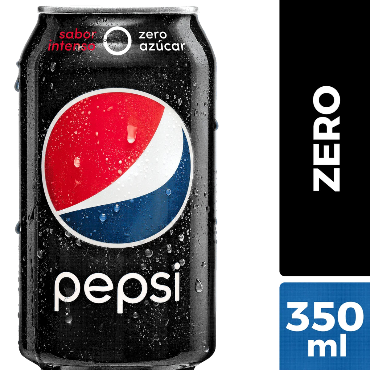 Pepsi Zero Lata 350 ml1
