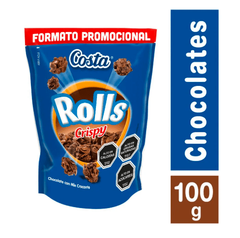 Chocolate Rolls Crispy 100 gr1