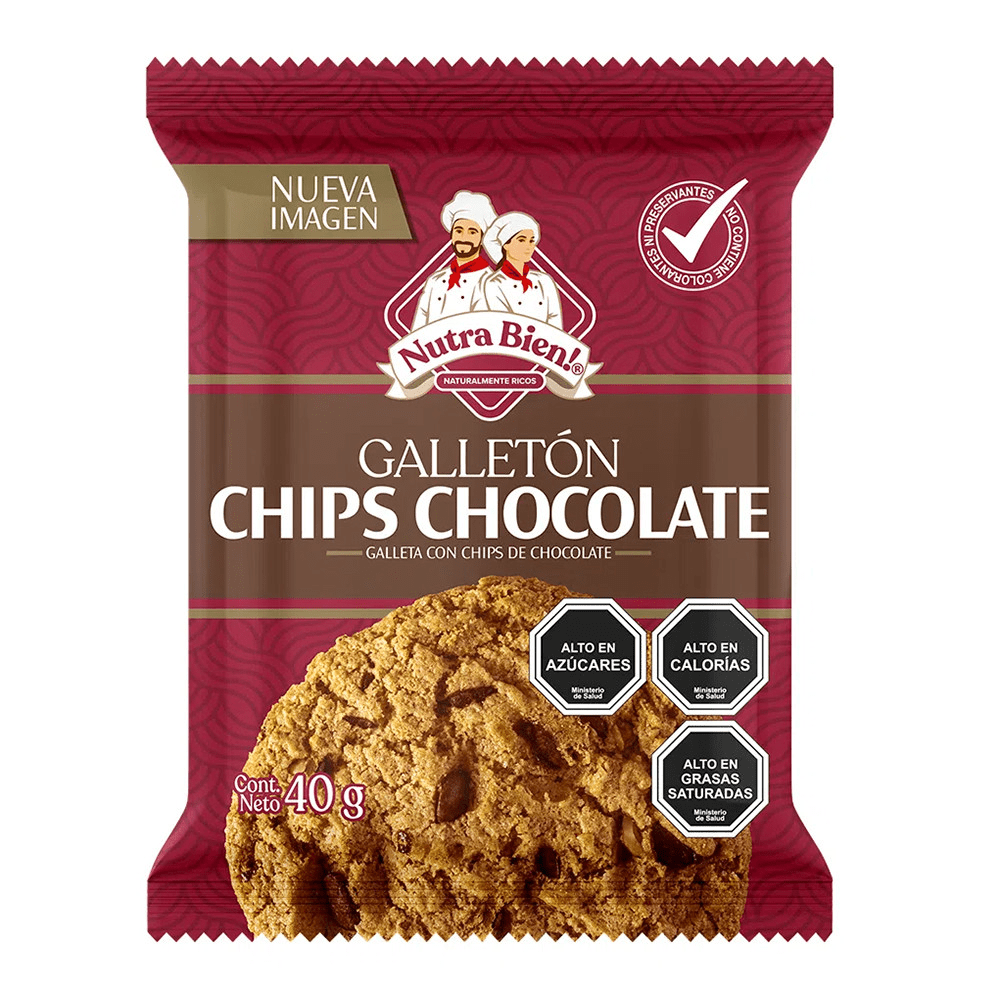 Galletón Nutra Bien Chips Chocolate1