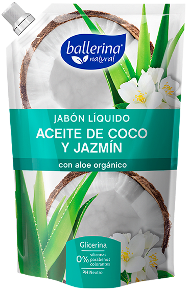 Jabón Líquido Aceite De Coco y Jazmín1