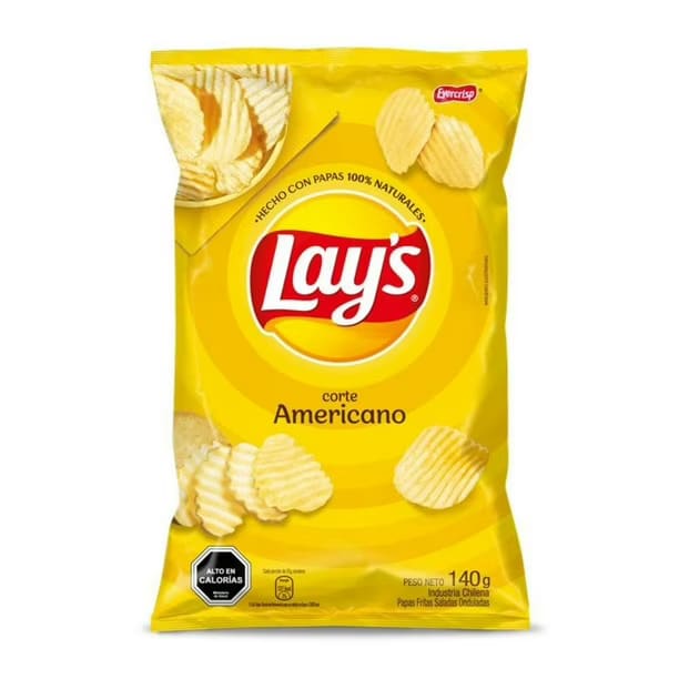 PAPAS FRITAS AMERICANAS LAYS SNACKS 140 Grs1