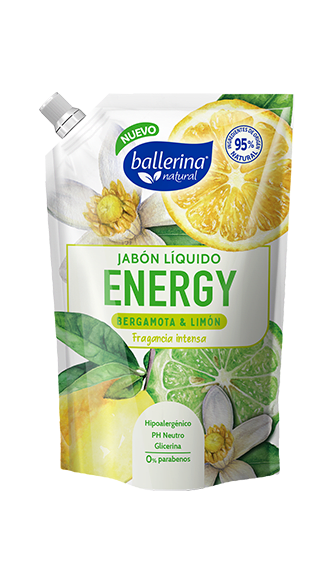 Jabón Líquido Energy Bergamota & Limón1
