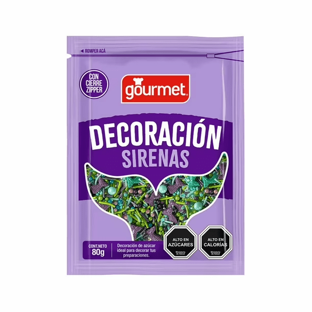 Decoración Sirenas 80 gr1