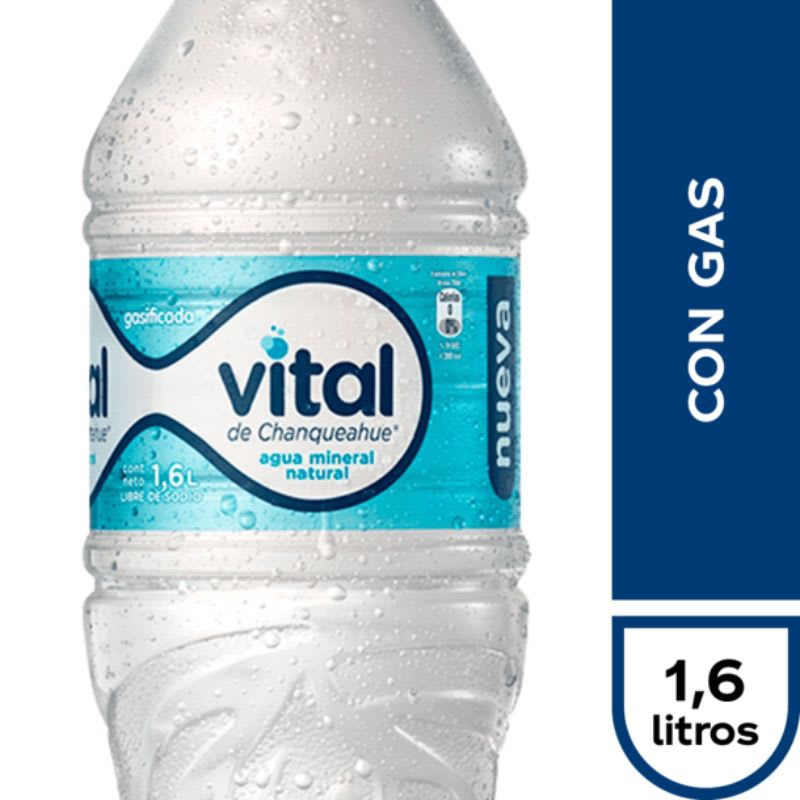 Vital Agua Mineral Con Gas 1.6Lt1
