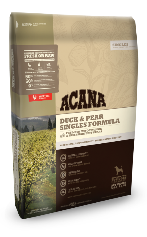 ACANA DUCK & PEAR 11.35KG