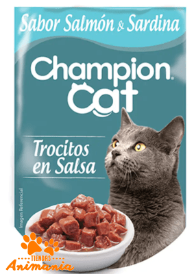 CHAMPION CAT POUCH SALMON & SARDINA 85 GR