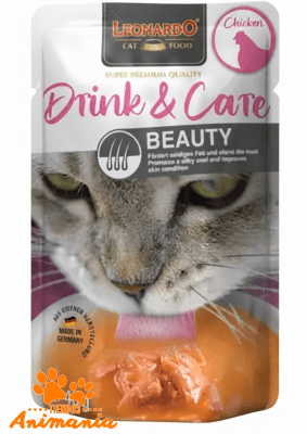 LEONARDO DRINK & BEAUTY CARE 40 GR SABOR POLLO