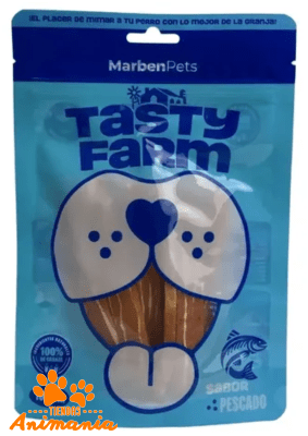 TASTY FARM TIRITAS DE SALMON 100 GR1