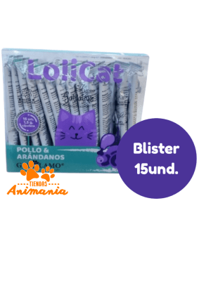 GEROLAMO SALVATORE LOLICAT POLLO & ARANDANO 15 PCS