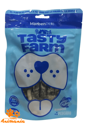 TASTY FARM	PALITO DE CARNAZA ENVUELTO EN PESCADO 100 GR1