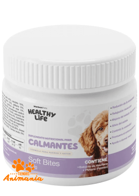 HEALTHY LIFE SUPLEMENTO NUTRICIONAL CALMANTES PARA PERROS Y GATOS 250 GR1