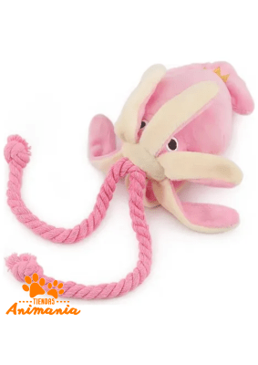 MONDO MASCOTAS JUGUETE PARA PERRO PULPO ROSA (13264)1