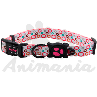 DOCO LOCO COLLAR PERRO DISEÑO HEXAGON TALLA M1