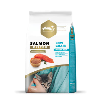 AMITY GATO KITTEN SALMON LOW GRAIN 2 KG (prox. a vencer)