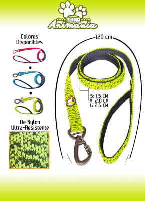 WONDER DOG TRAILLA LEONAR PARA PERROS TALLA S