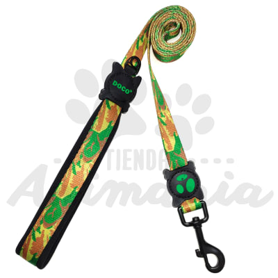 DOCO LOCO CORREA PERRO DISEÑO MILITAR 150 CM LARGO1