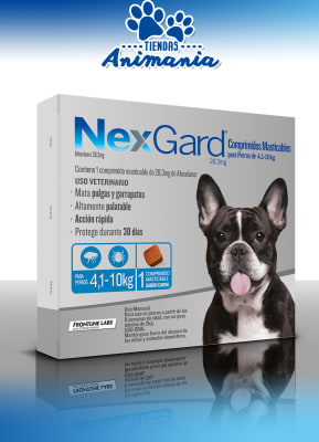 NEX GARD 1 TABLETA MASTICABLE  4.1-10KG