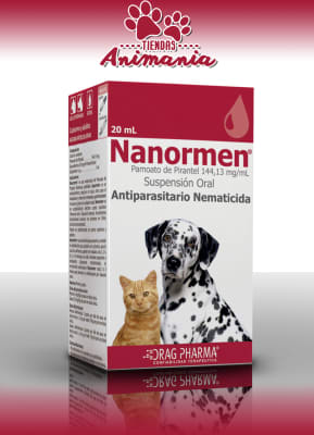 NANORMEN SUSPENSION ORAL PERRO Y GATO 20 ML1