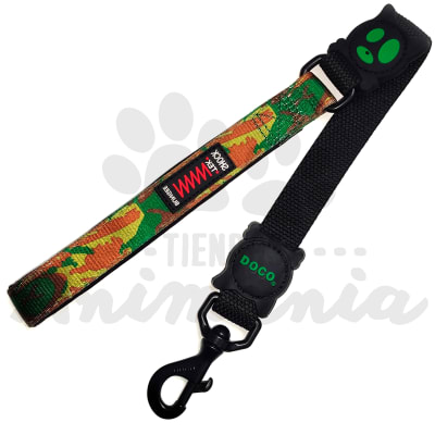 DOCO CORREA PERRO BUNGEE LOCO DISEÑO MILITAR ANTI-TIRONES TALLA L1