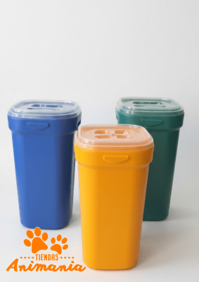 BASA CONTENEDOR 50 LITROS CON TAPA